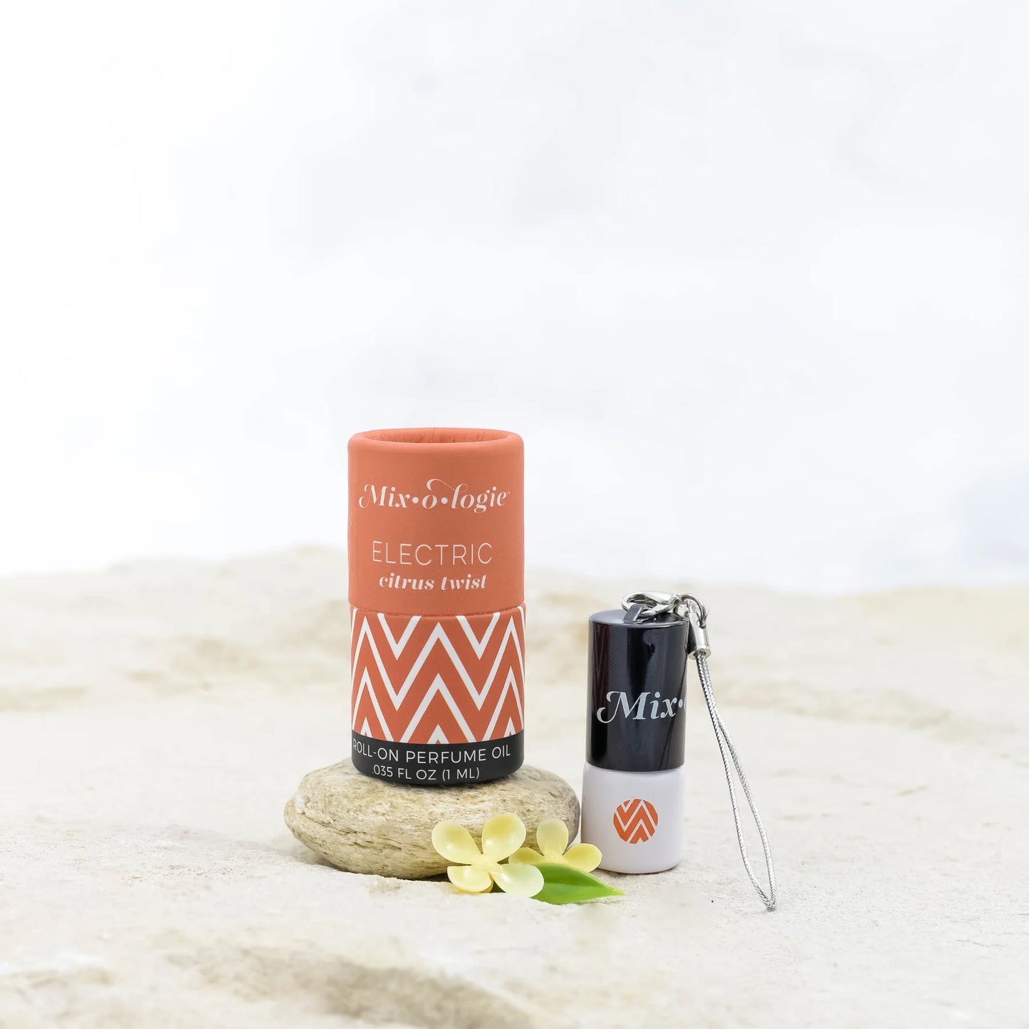 Mix*o*logy Keychain Mini Roller Ball Perfume - ELECTRIC (Citrus Twist)