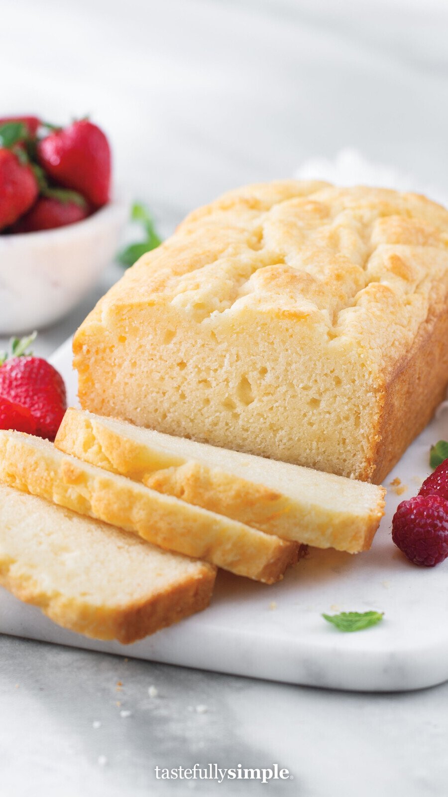 Tastefully Simple - Absolutely Almond Pound Cake