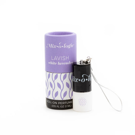Mix*o*logy Keychain Mini Roller Ball Perfume - Lavish (White Lavender)