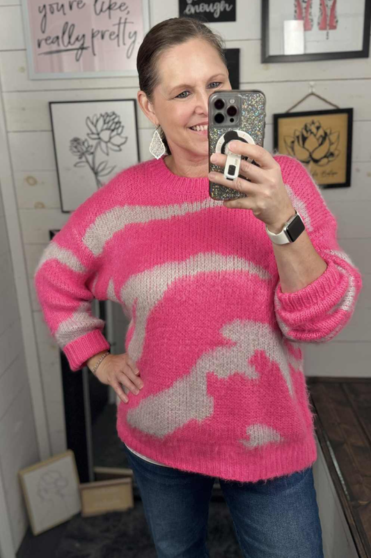 Monica Retro Sweater