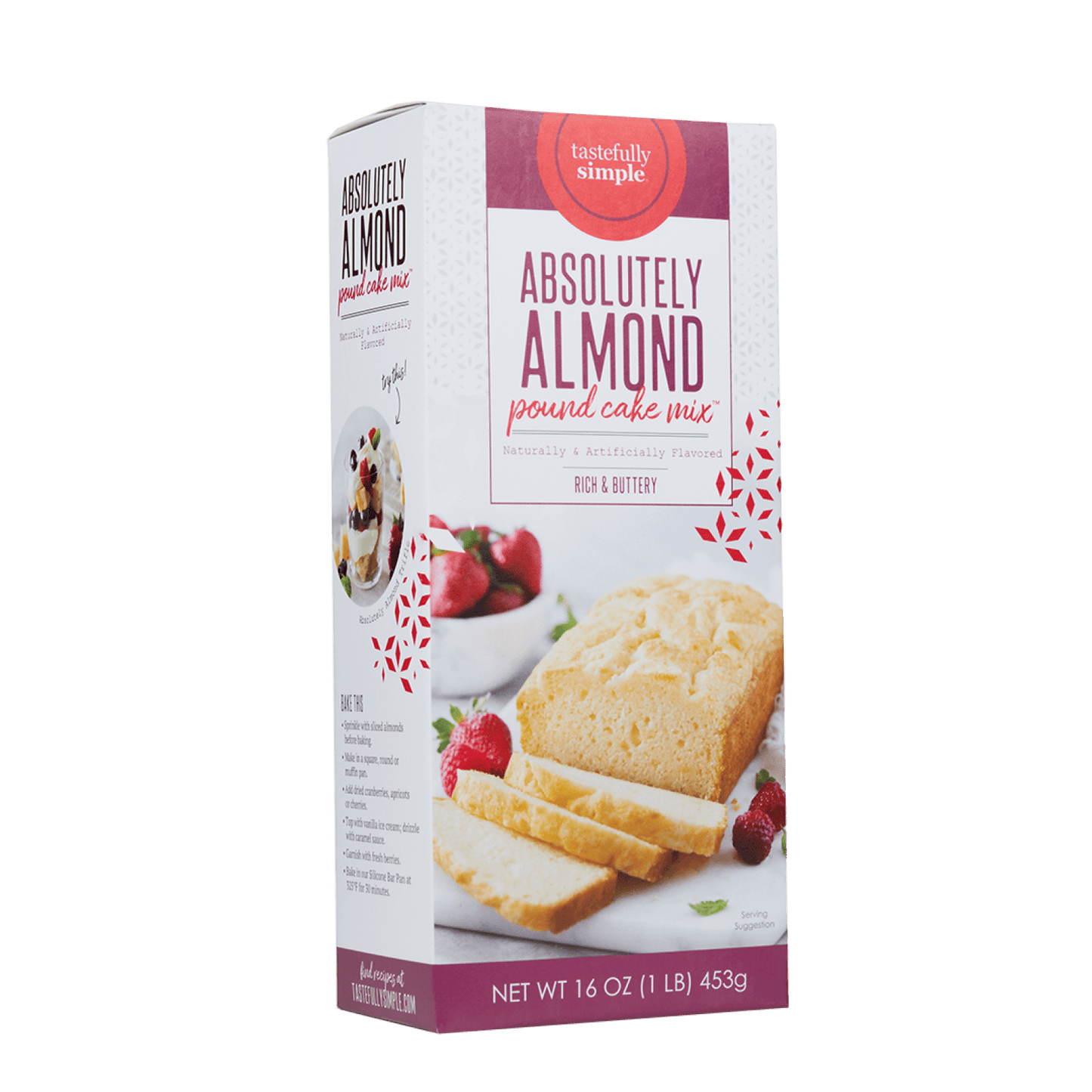 Tastefully Simple - Absolutely Almond Pound Cake