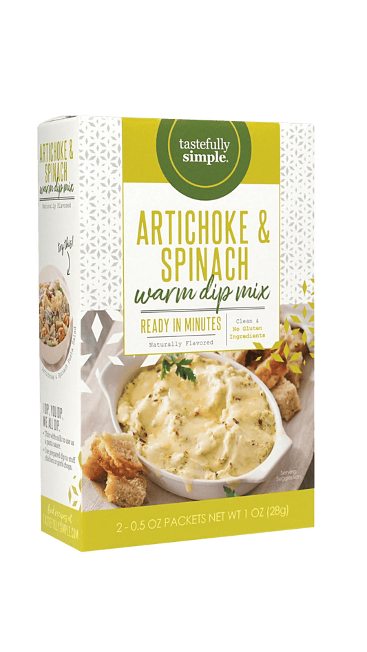 Tastefully Simple - Artichoke & Spinach Warm Dip Mix