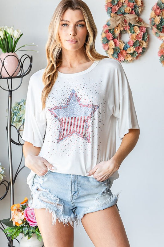 Starr Rhinestone Tee