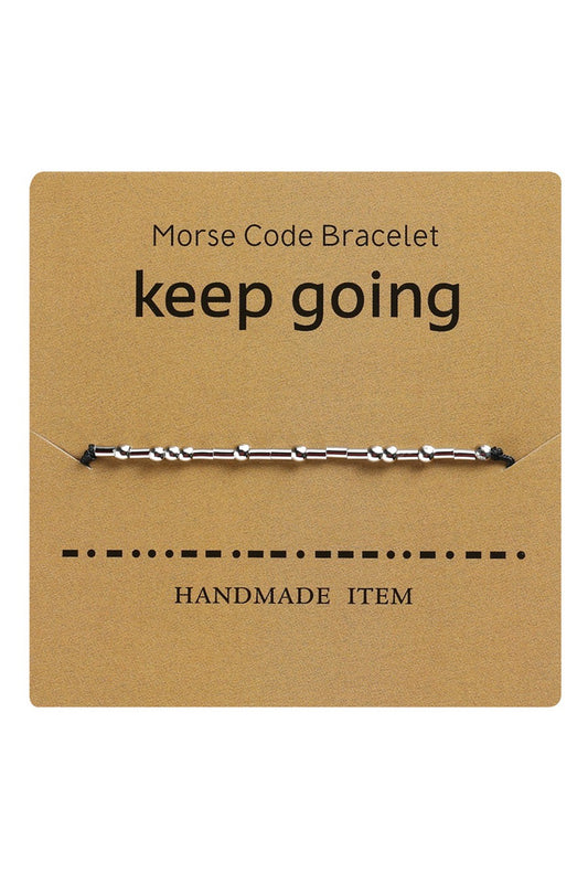 Morse Code Bracelet